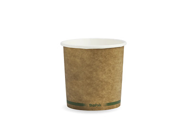 Biobowl Paper Kraft 24oz 740ml 500/Ctn