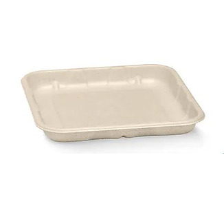 Produce Tray Natural 5 x 5" 1000/Ctn