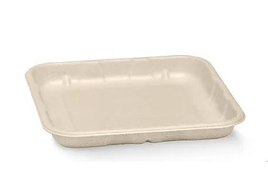 Produce Tray Natural 5 x 5" 1000/Ctn