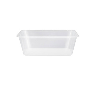 Container Freezergrade Rectangular Plastic 500ml 500/Ctn