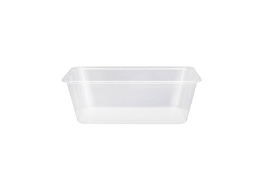 Container Freezergrade Rectangular Plastic 500ml 500/Ctn