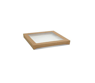 Pac Trading Catering Tray Lid PET Window Small 100/Ctn