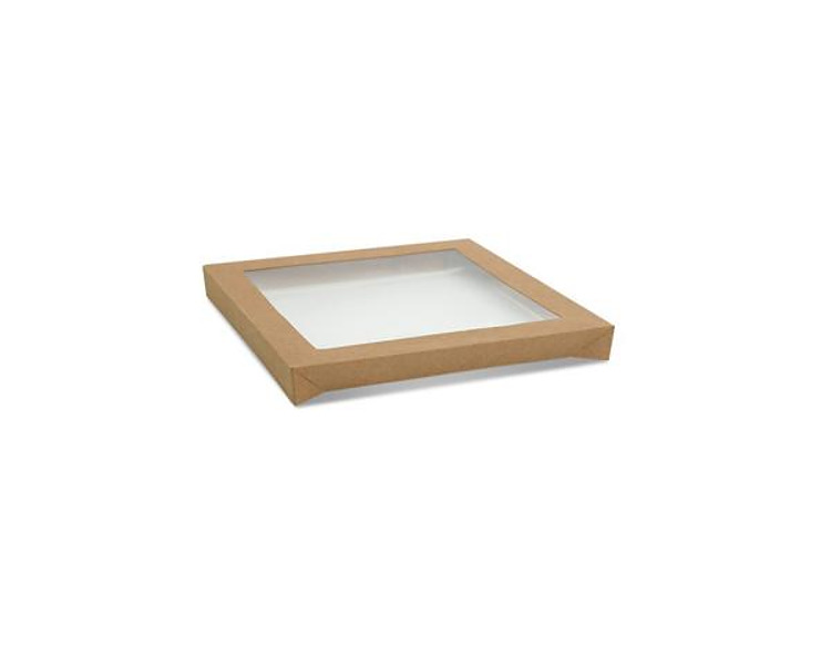 Pac Trading Catering Tray Lid PET Window Small 100/Ctn