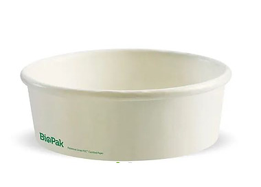 BioBowl Paper Small White 500ml  400/Ctn