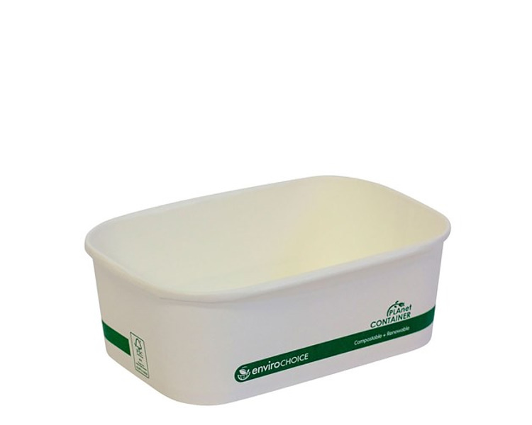 PlAnet Rectangular Paperboard Container 750ml 300/Ctn