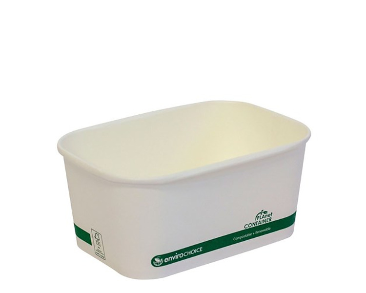 PlAnet Rectangular Paperboard Container 1000ml 300/Ctn