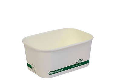 PlAnet Rectangular Paperboard Container 1000ml 300/Ctn