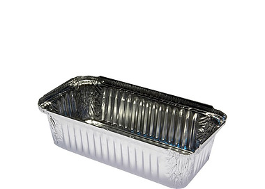 Foil Container Rectangular 800ml 500/Ctn