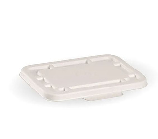 Biocane Takeaway Lid White Suits 500 & 650ml Base 500/Ctn