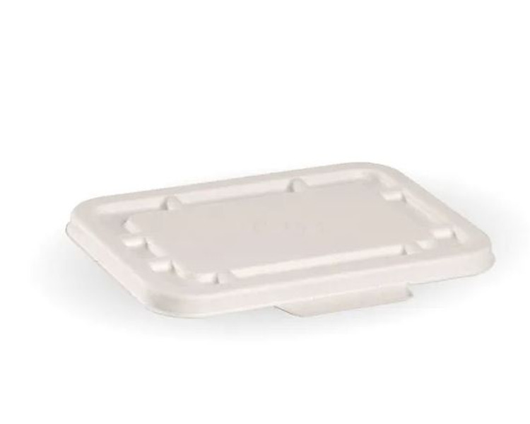 Biocane Takeaway Lid White Suits 500 & 650ml Base 500/Ctn