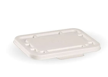 Biocane Takeaway Lid White Suits 500 & 650ml Base 500/Ctn