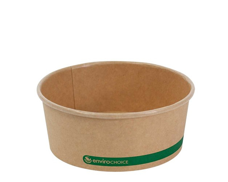 PLAnet Round Paperboard Container 750ml 300/Ctn