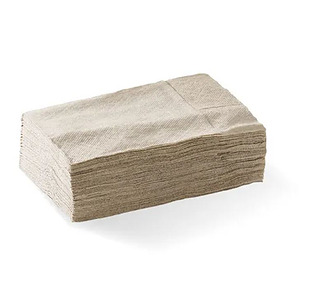 Napkin D-Fold 1Ply Kraft 5000/Ctn