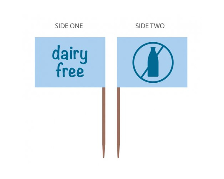 Food Markers Dairy Free 500/Pkt