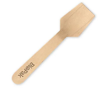 Wooden Ice Cream Spoon 100mm 2000/Ctn