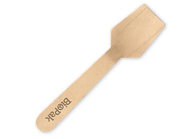 Wooden Ice Cream Spoon 100mm 2000/Ctn