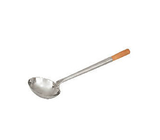 Ladle S/S With Wooden Handle 114mm 10/Ctn