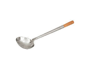 Ladle S/S With Wooden Handle 114mm 10/Ctn