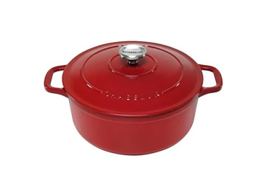 Chasseur Round French Oven Inferno Red 20cm 2.5Ltr 2/Ctn