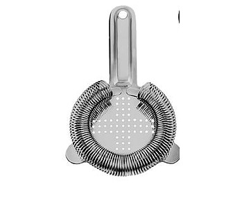 Hawthorn Strainer Deluxe 2 Prong S/S 12/Ctn