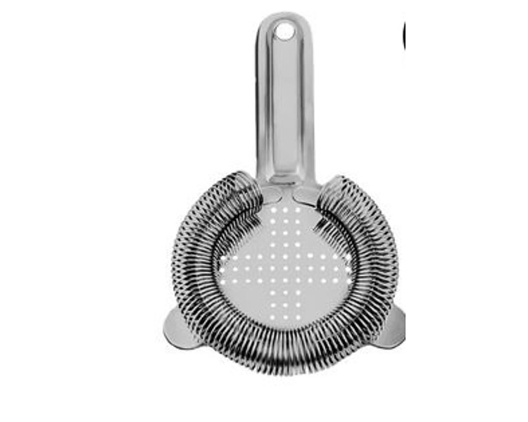 Hawthorn Strainer Deluxe 2 Prong S/S 12/Ctn