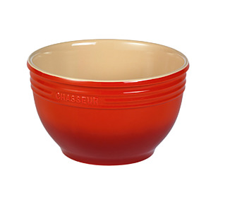 Chasseur Mixing Bowl Large Red 29 x 17cm 7Ltr 4/Ctn