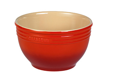 Chasseur Mixing Bowl Large Red 29 x 17cm 7Ltr 4/Ctn