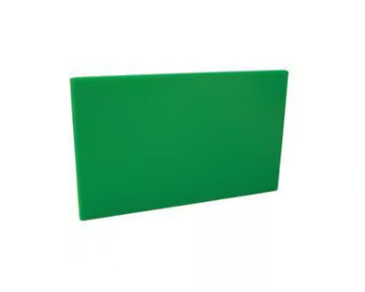 Cutting Board Green 250 x 400 x 13mm 6/Ctn