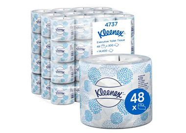 Kleenex Toilet Roll 2ply 300 Sheet 48/Ctn