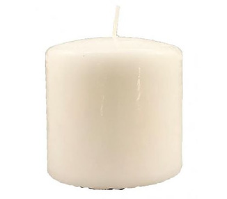 Lume Pillar Candle White 7.5 x 7.5 12/Ctn