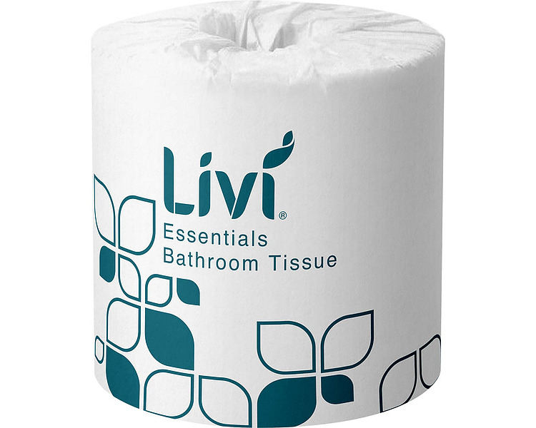 Livi Essentials Toilet Paper 2Ply 400Sheet 48/Ctn