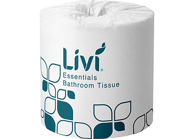 Livi Essentials Toilet Paper 2Ply 400Sheet 48/Ctn