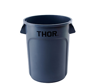 Thor Bin Round Grey 121Ltr