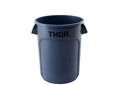 Thor Bin Round Grey 121Ltr