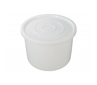 Bin Plastic White 637 x 455mm 113Ltr