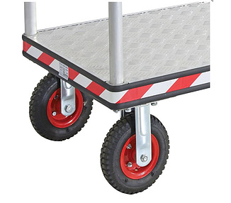 Pneumatic Wheel Kit Suits Trolley Platform HD