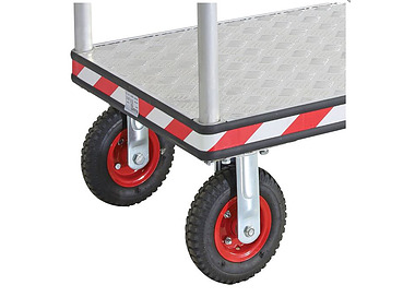 Pneumatic Wheel Kit Suits Trolley Platform HD