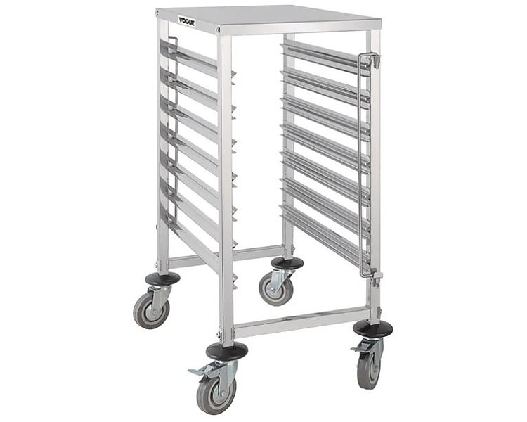 Trolley GN Vogue S/S 7 x 1/1 Tray 380 x 557 x 900mm