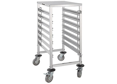 Trolley GN Vogue S/S 7 x 1/1 Tray 380 x 557 x 900mm