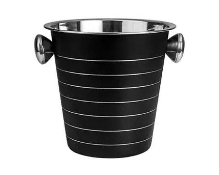 Wine Bucket Black 4/Ctn