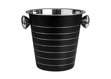 Wine Bucket Black 4/Ctn