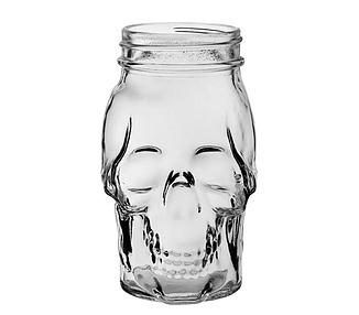 Utopia Skull Jar 500ml 12/Ctn