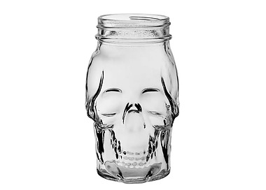 Utopia Skull Jar 500ml 12/Ctn