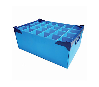 Glassware Storage Box 24 Compartment 200mm High Max