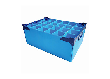 Glassware Storage Box 24 Compartment 200mm High Max