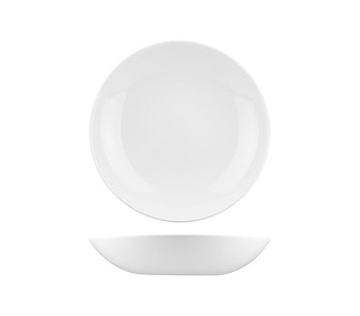 Churchill Evolve Coupe Bowl Round White 1136ml 248mm 12/Ctn