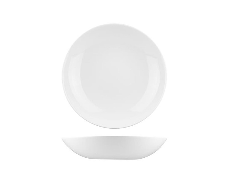 Churchill Evolve Coupe Bowl Round White 1136ml 248mm 12/Ctn