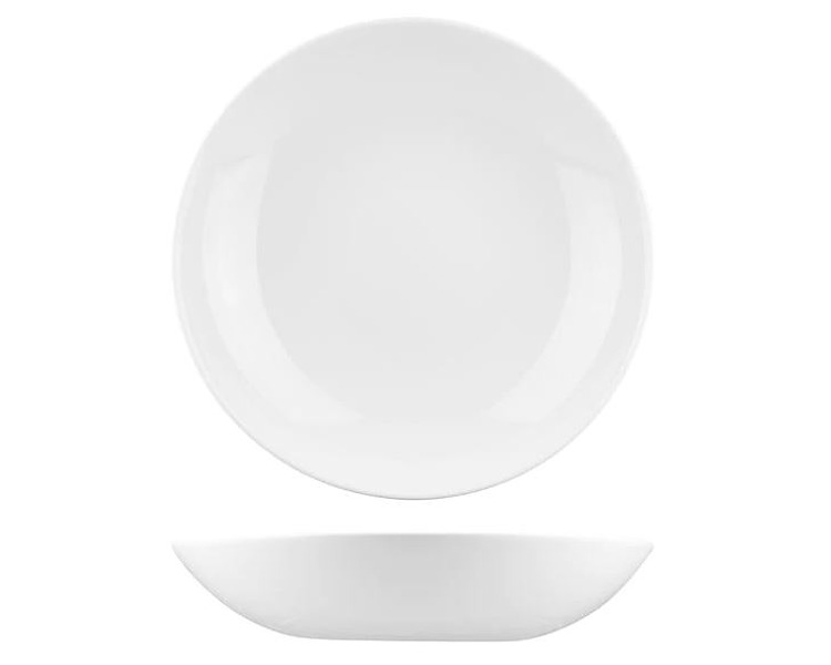 Churchill Evolve Coupe Bowl Round White 2400ml 310mm 6/Ctn