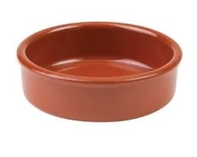 Regas Casserole No Handles Terracotta 115mm 24/Ctn