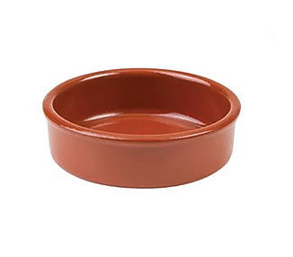 Regas Casserole No Handles Terracotta 100mm 24/Ctn